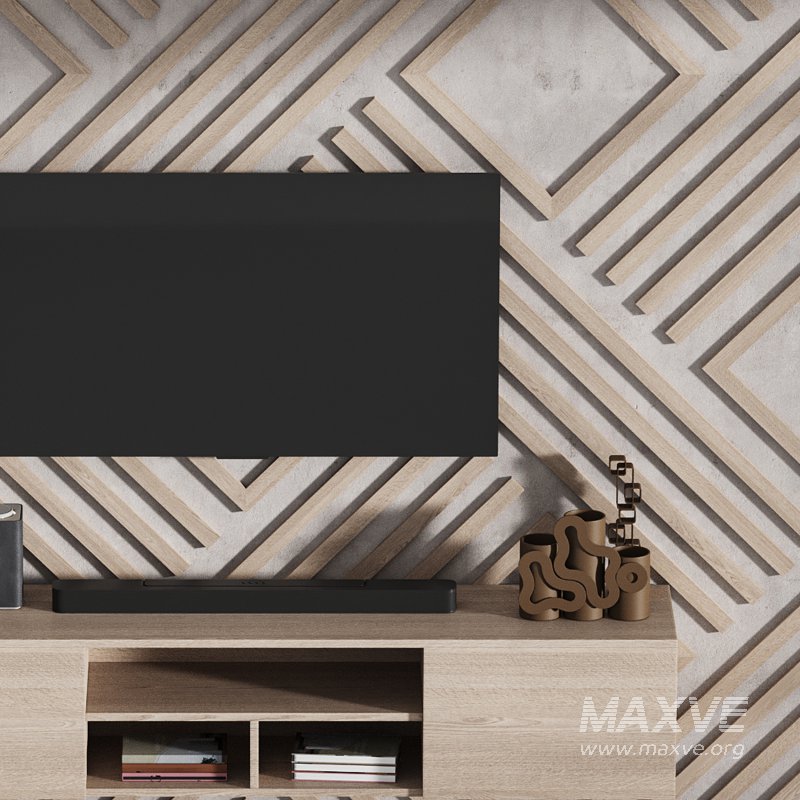 Modern TV Wall 020 - Image 10