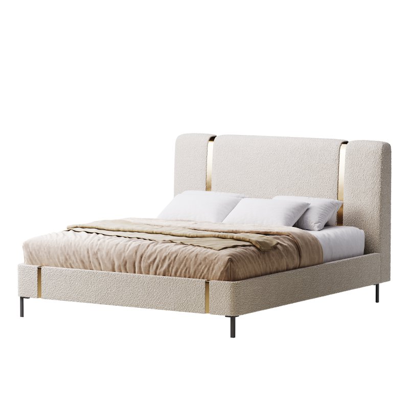 Solid Color Sponge Rectangle Natural Pallet Bed - Image 8