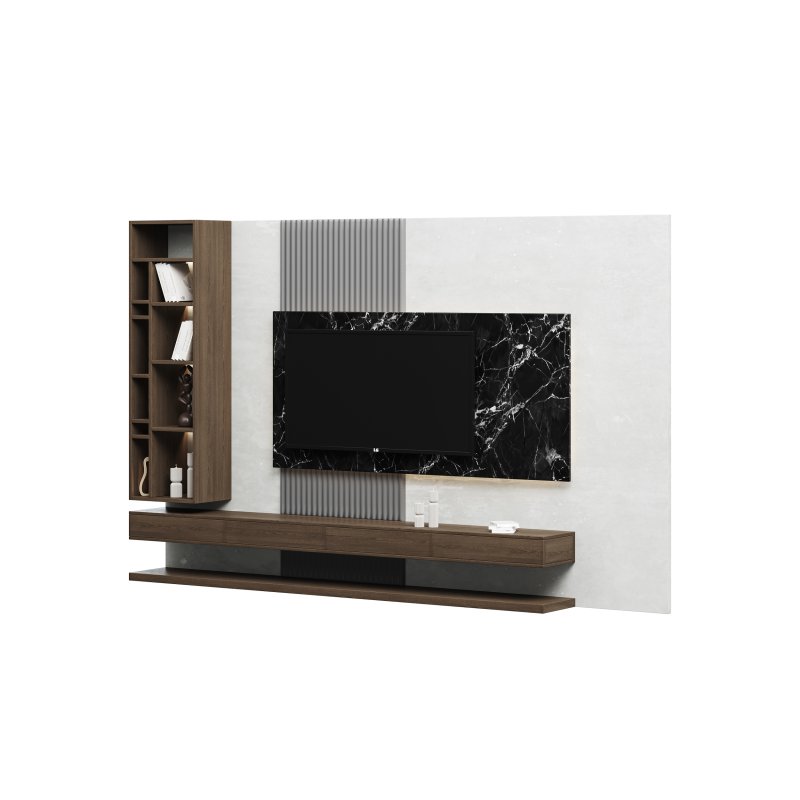 Modern TV Wall 02 - Image 5