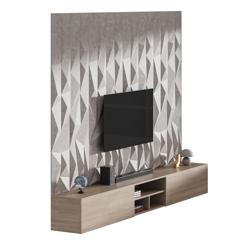 Modern TV Wall 021 - Image 6