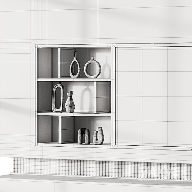 Modern TV Wall 01 - Image 15