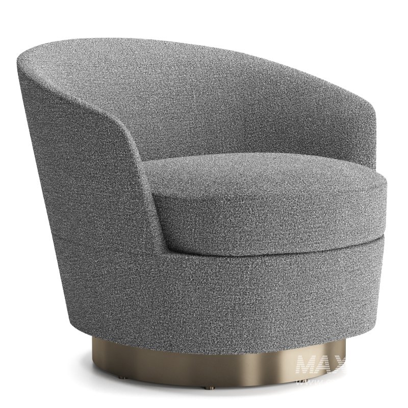 Minotti Jacques Armchair - Image 5