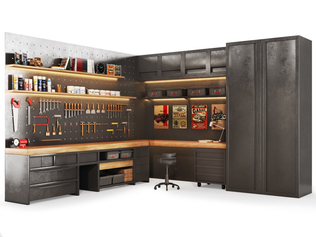 workshop 02 Garage tools workstation - Image 7