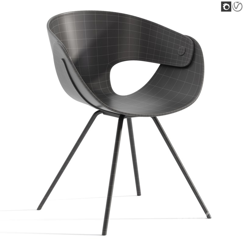 Flat 923 Chair By Tononitalia - Image 1