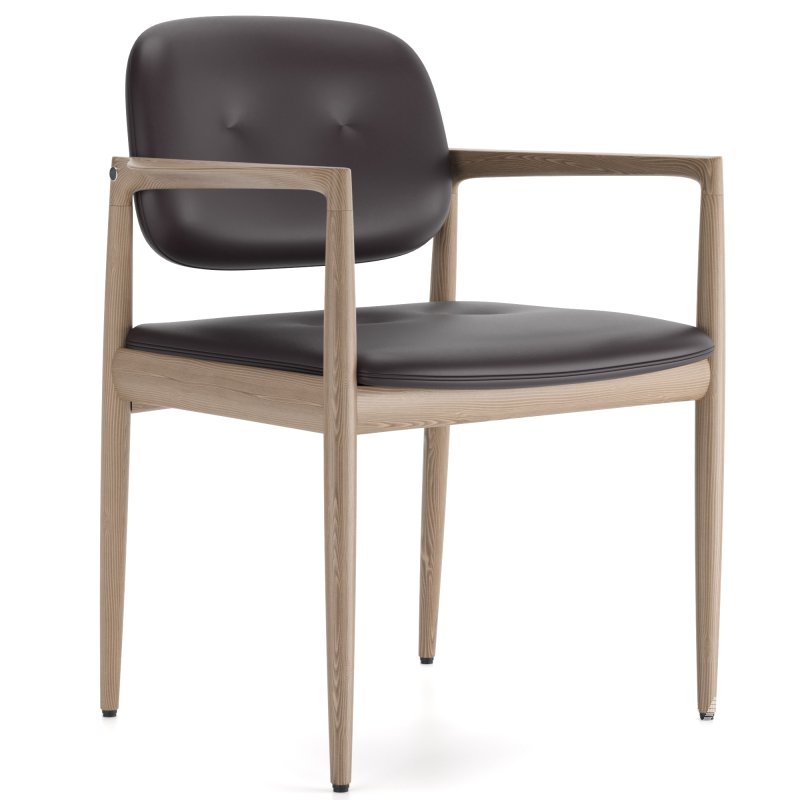 Minotti Yoko Dining Little chair - Image 5