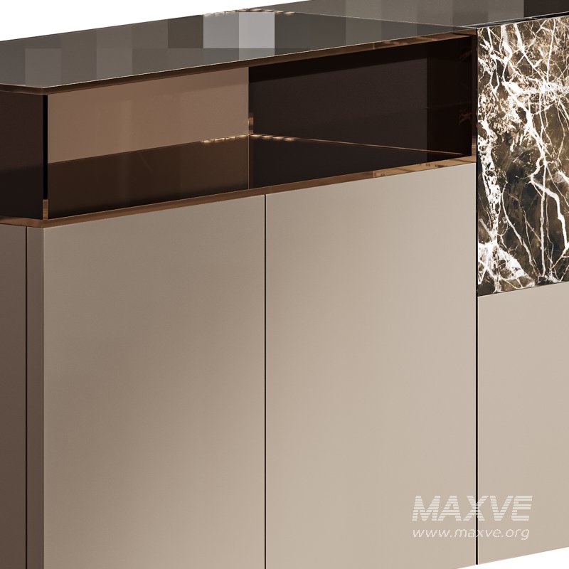 36e8 Glass Sideboard 05 - Image 11