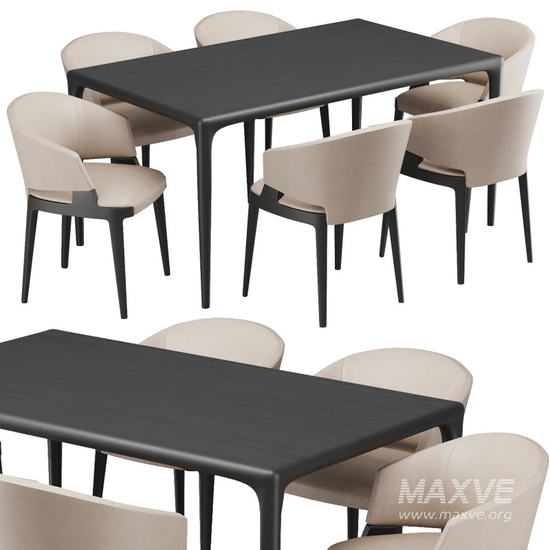 Dinning chair and table264 - Image 1