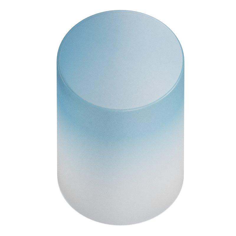 Frosted Gradient Side Table – Acrylic - Image 4