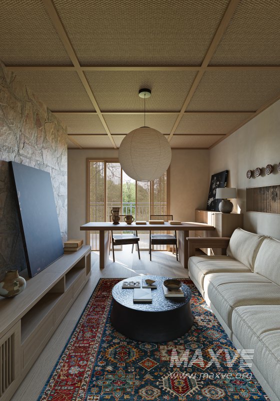 Wabi Sabi living room - Image 1