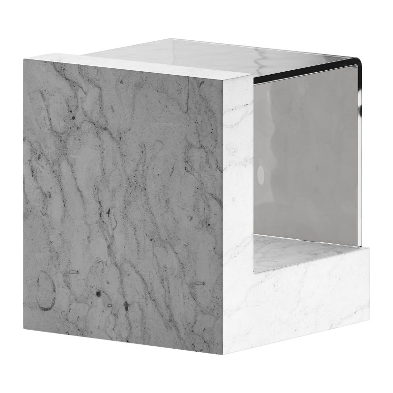 Creative Marble Side Table – Glass - Image 8