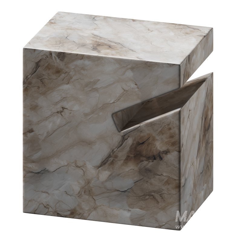 Natural side table marble - Image 3