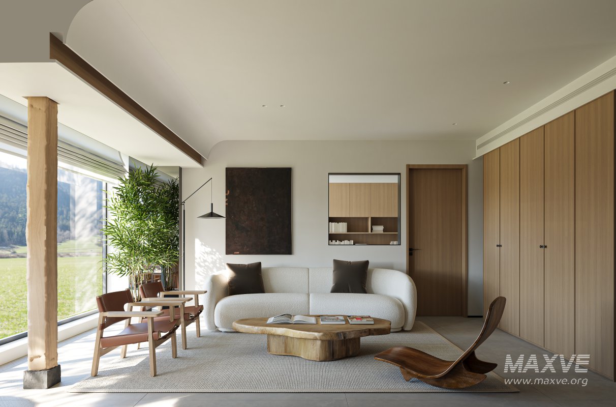 Modern living and dining room - Image 2