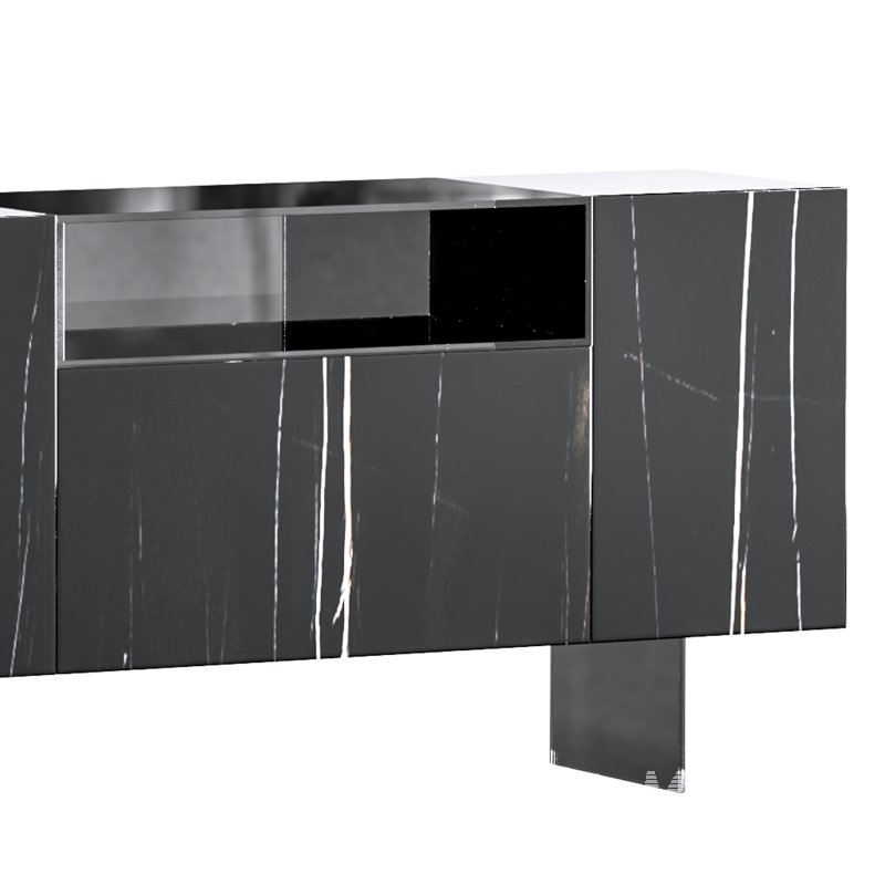 36e8 Glass Sideboard 03 - Image 10