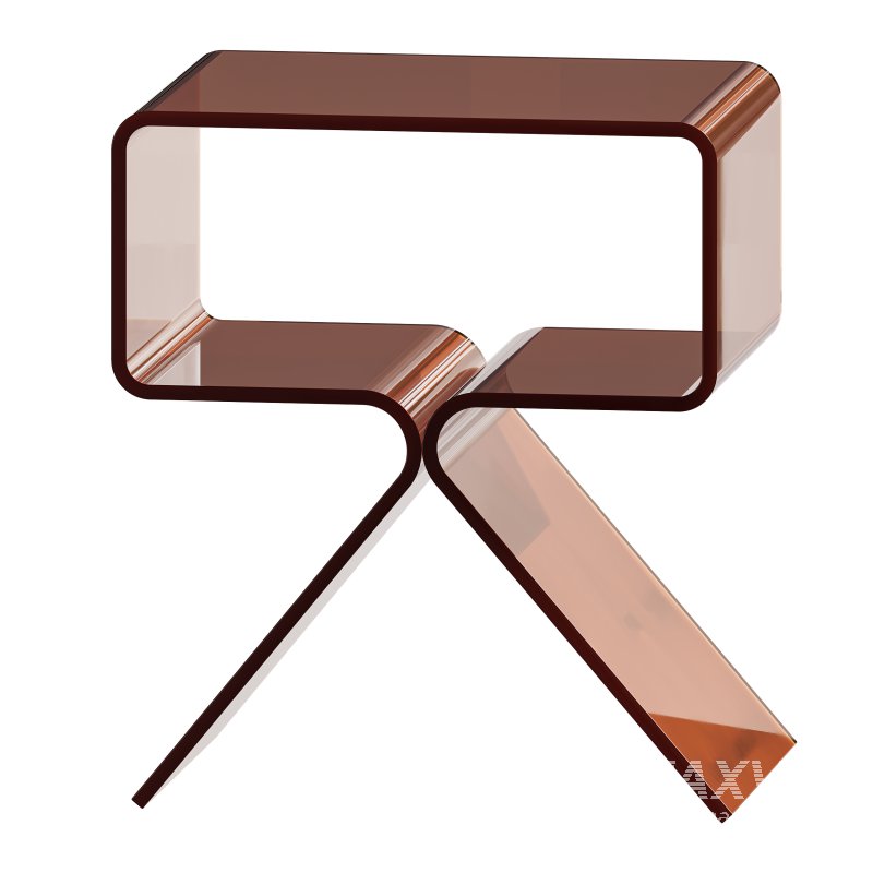 Acrylic Side Table – 3 Color Options - Image 10