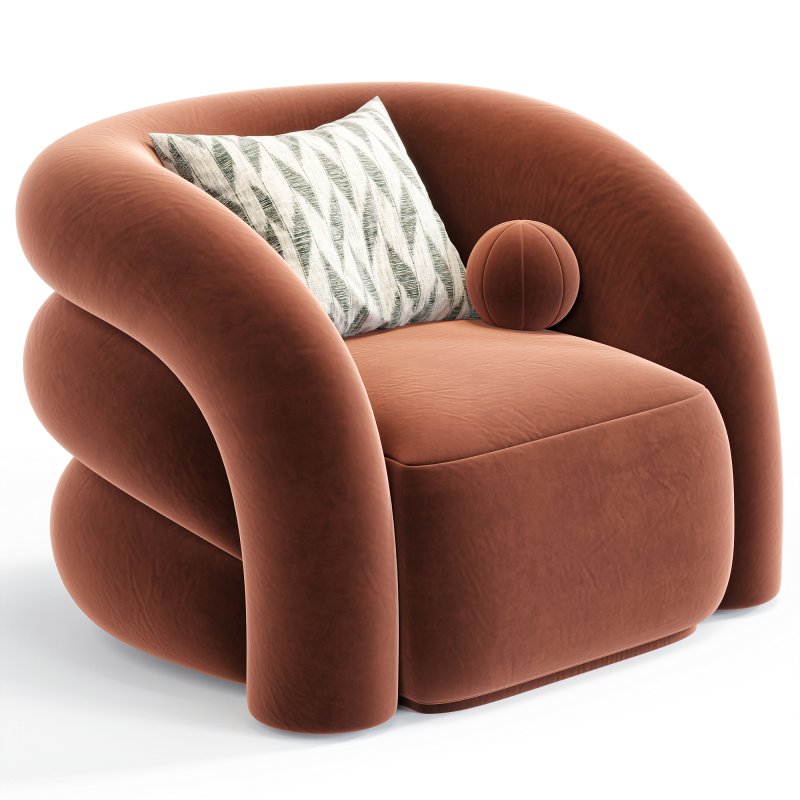 Swivel Novelle Armchair By Eichholtz - Image 2