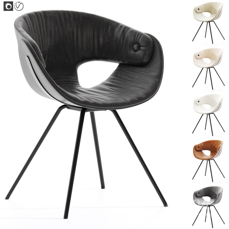 Flat Armchair Soft Upholstered - Image 3