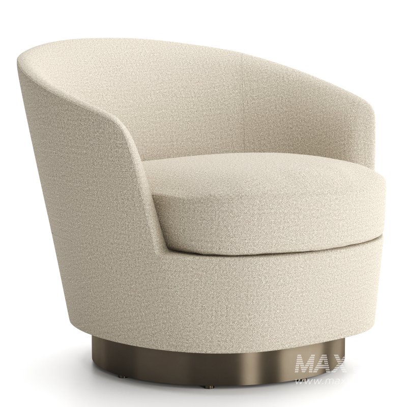 Minotti Jacques Armchair - Image 7