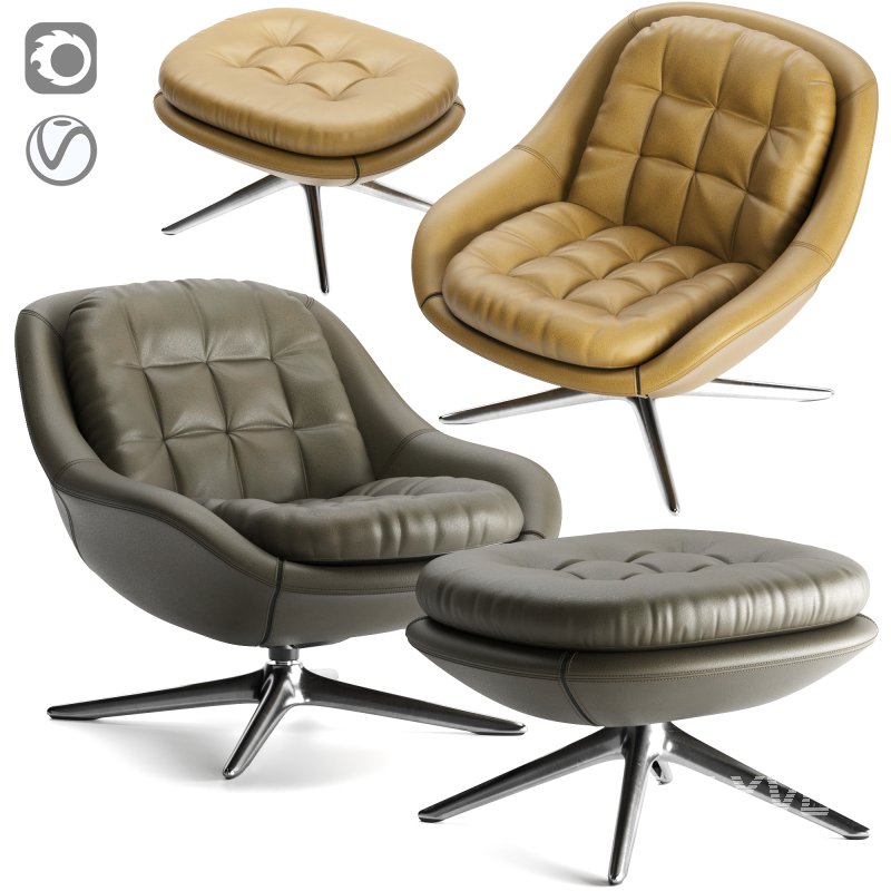 Minotti Kendall Armchair - Image 1