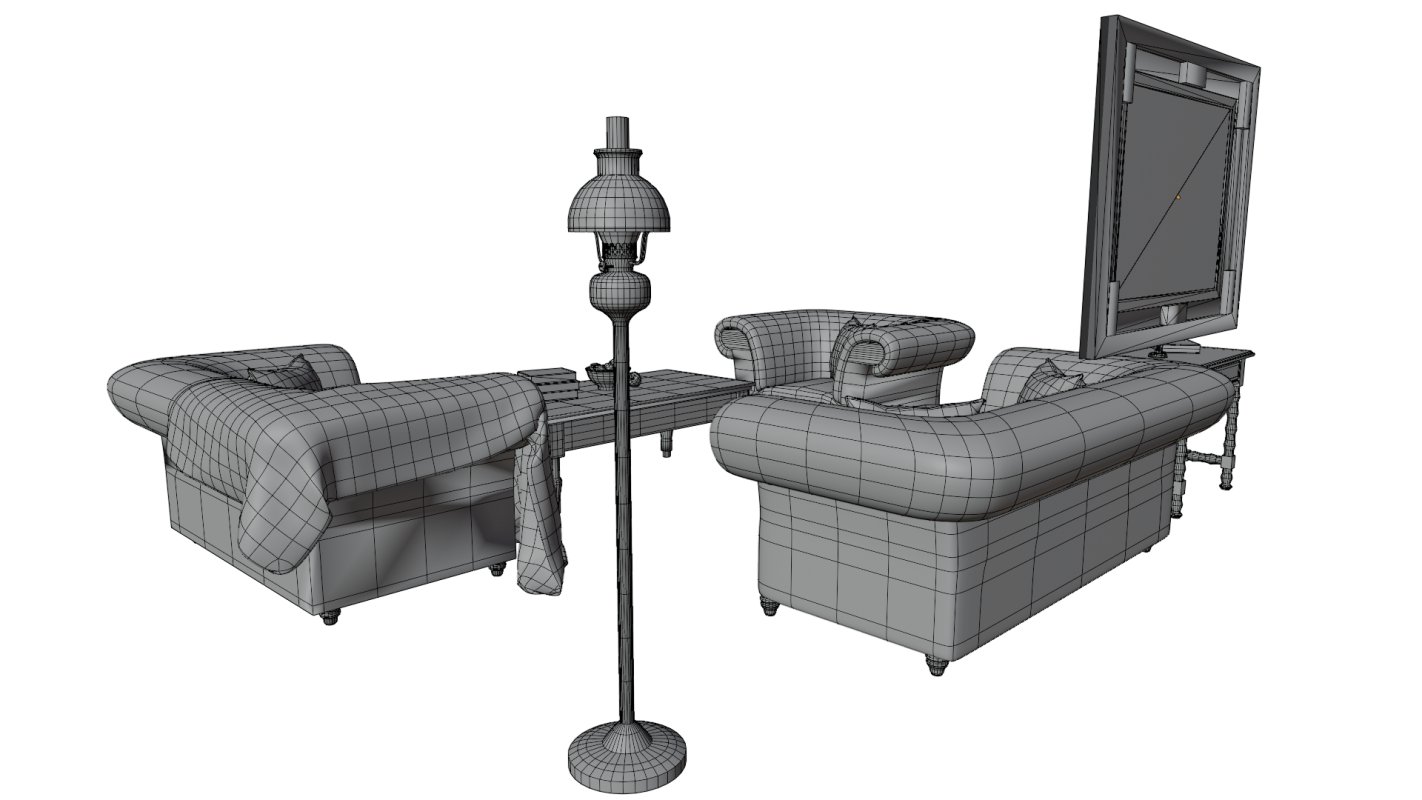 Victorian Sofa Set - Image 13