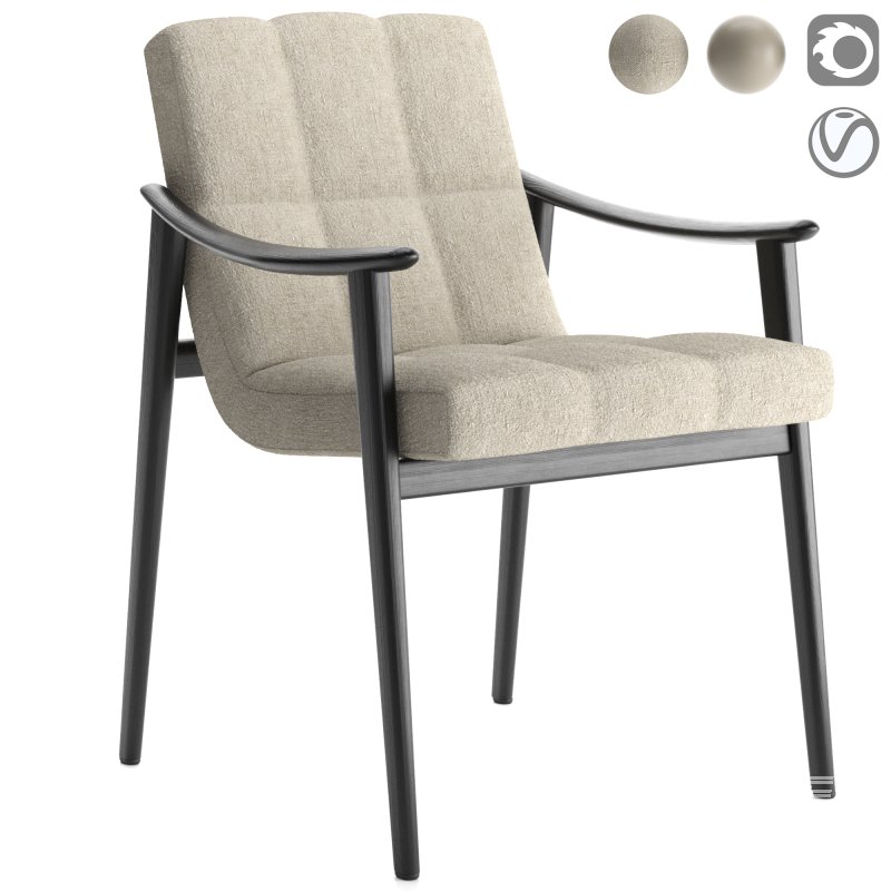 Minotti FYNN Dining Chair - Image 1