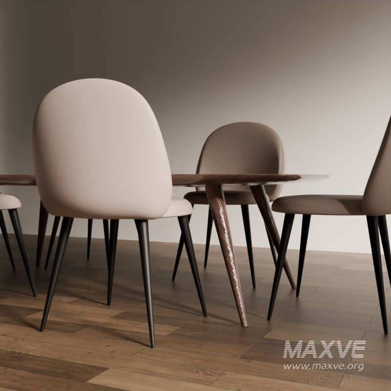 Modern Dining Table Set - Image 3