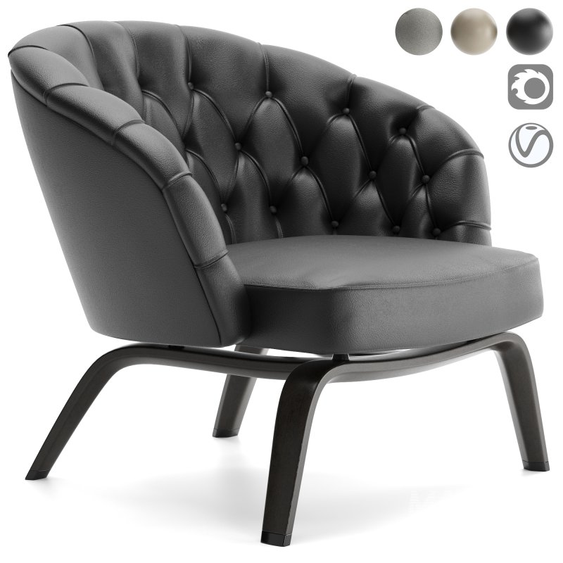 Minotti Winston Armchair - Image 1