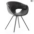 Flat Armchair Soft Upholstered - Thumbnail 1