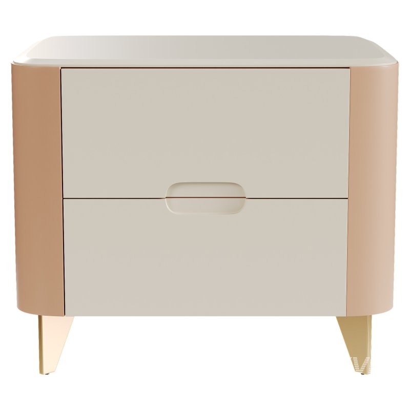 Simplicity Beige Nightstand - Image 2