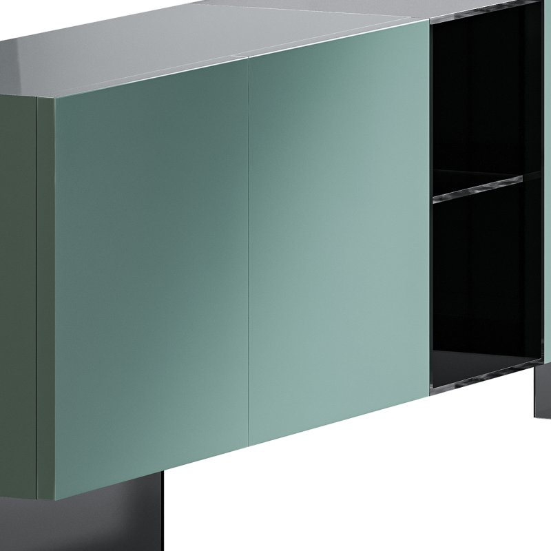 36e8 Glass Sideboard - Image 13