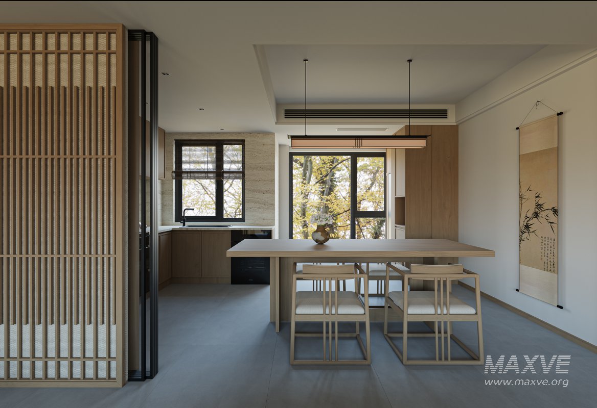 Chinese Living Room Dining Room - Image 2