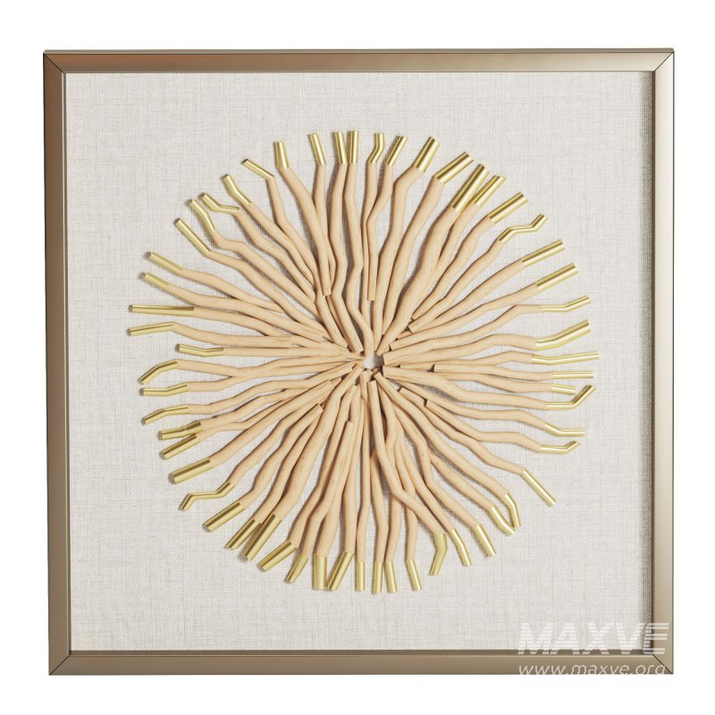 Decorative set frame vase candle - Image 5