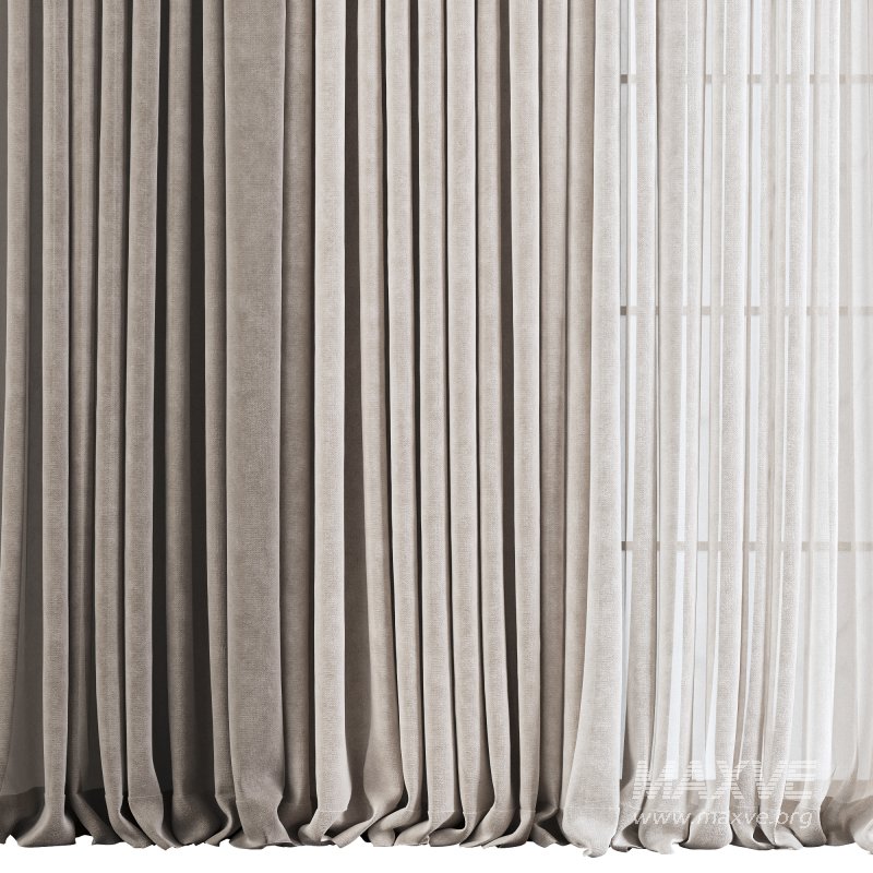 Layered Curtain Set for Large Windows 78 - Image 1