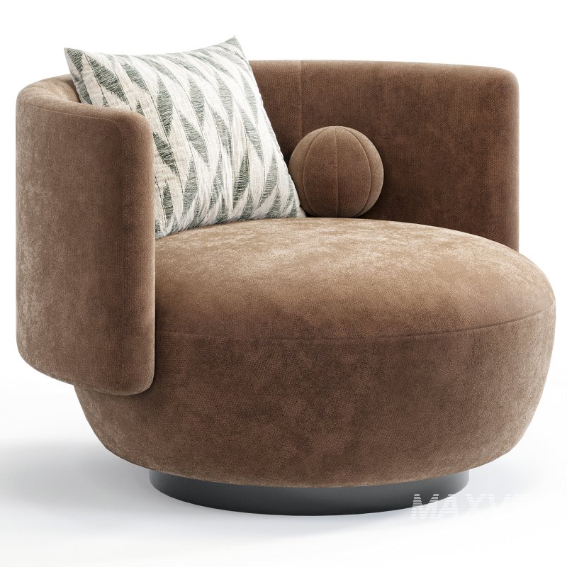 Cosmopolitan Armchair By Bo Art - Image 5