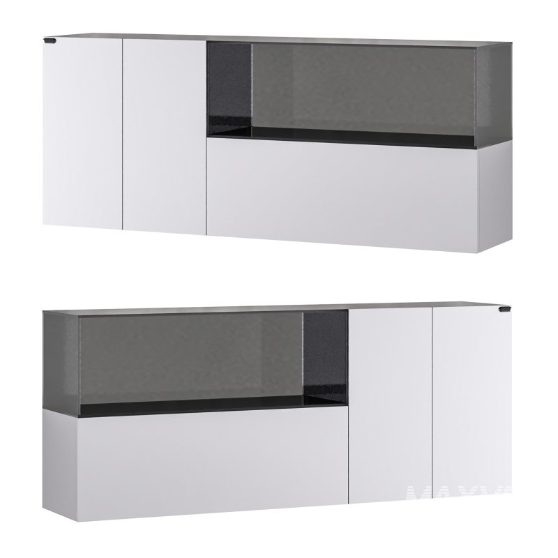 36e8 Glass Sideboard 01 - Image 2