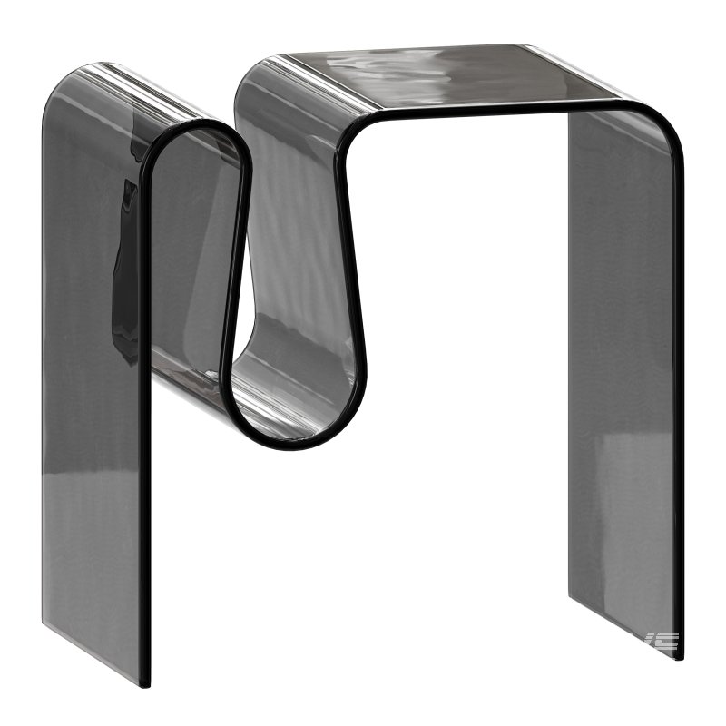 Curvy Side Table – Acrylic - Image 10