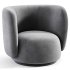 Rico Lounge Chair Boucle By Fermliving - Thumbnail 1
