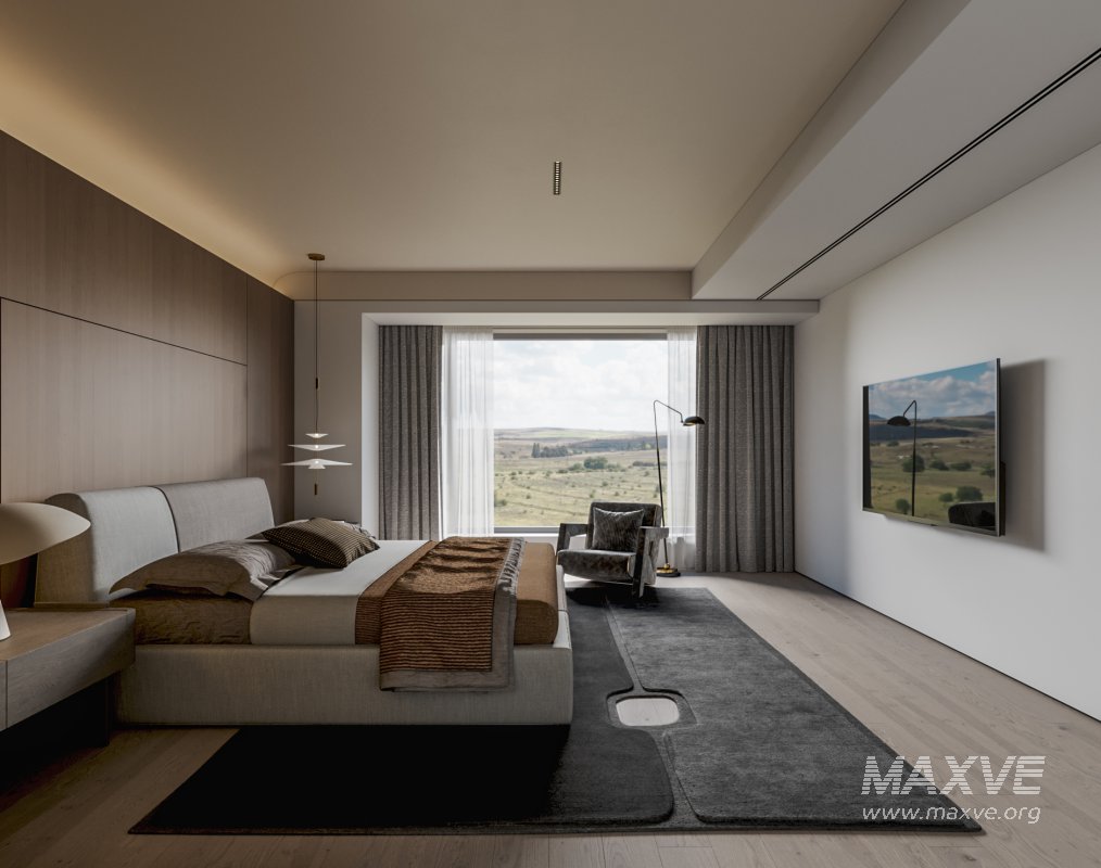 Modern bedroom - Image 2