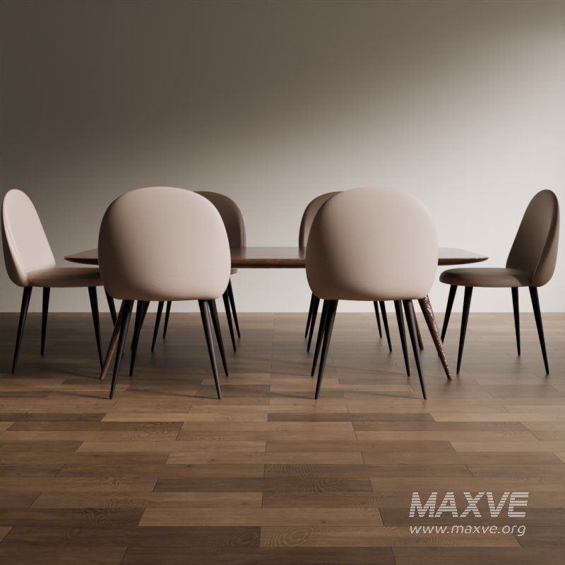 Modern Dining Table Set - Image 4