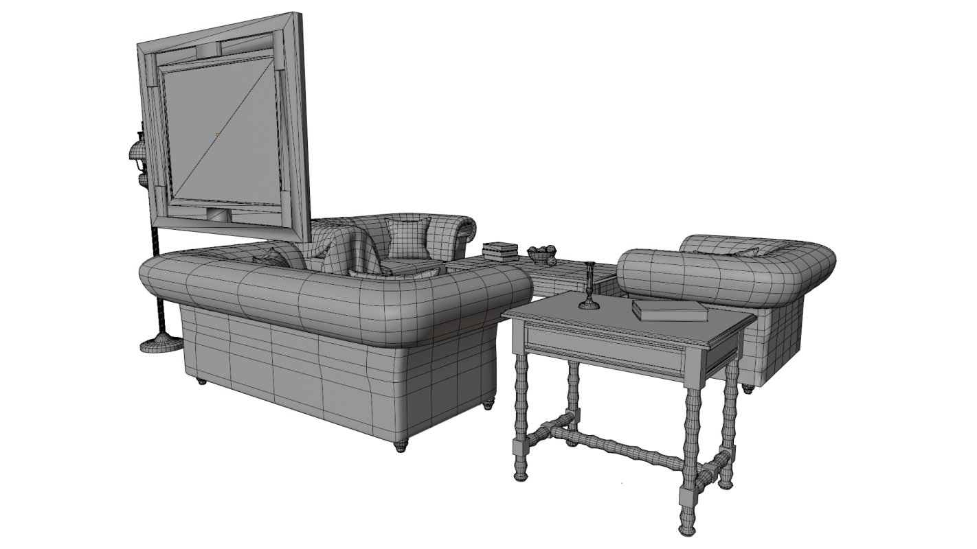 Victorian Sofa Set - Image 16