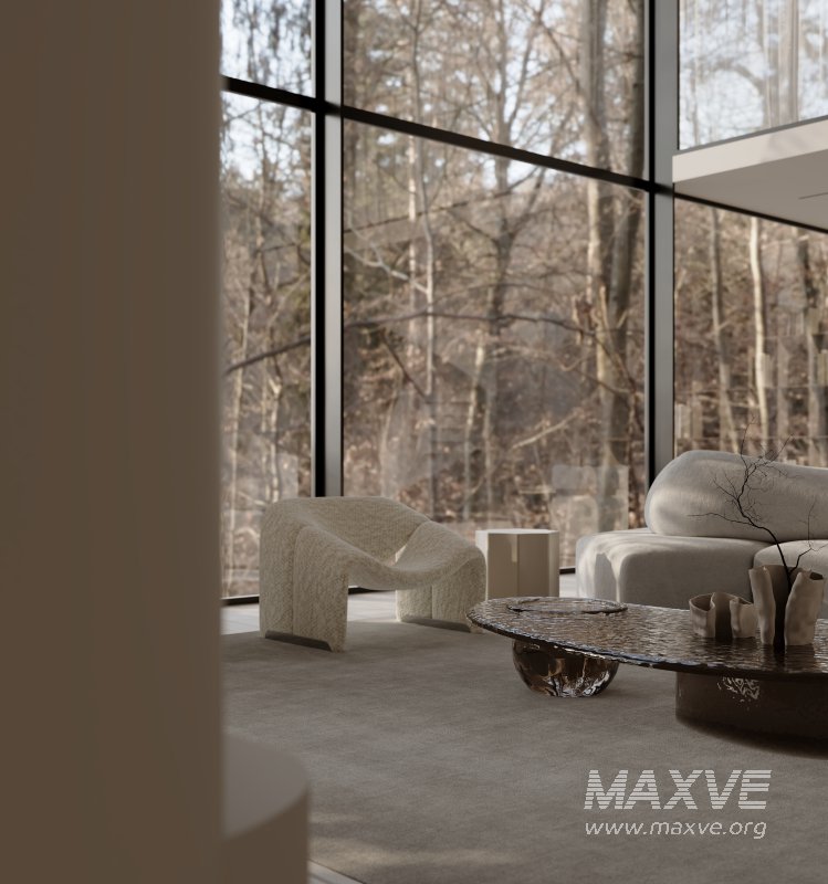 Modern villa scene - Image 4