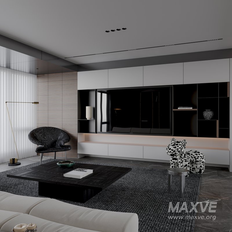Modern living and dining room - Image 3