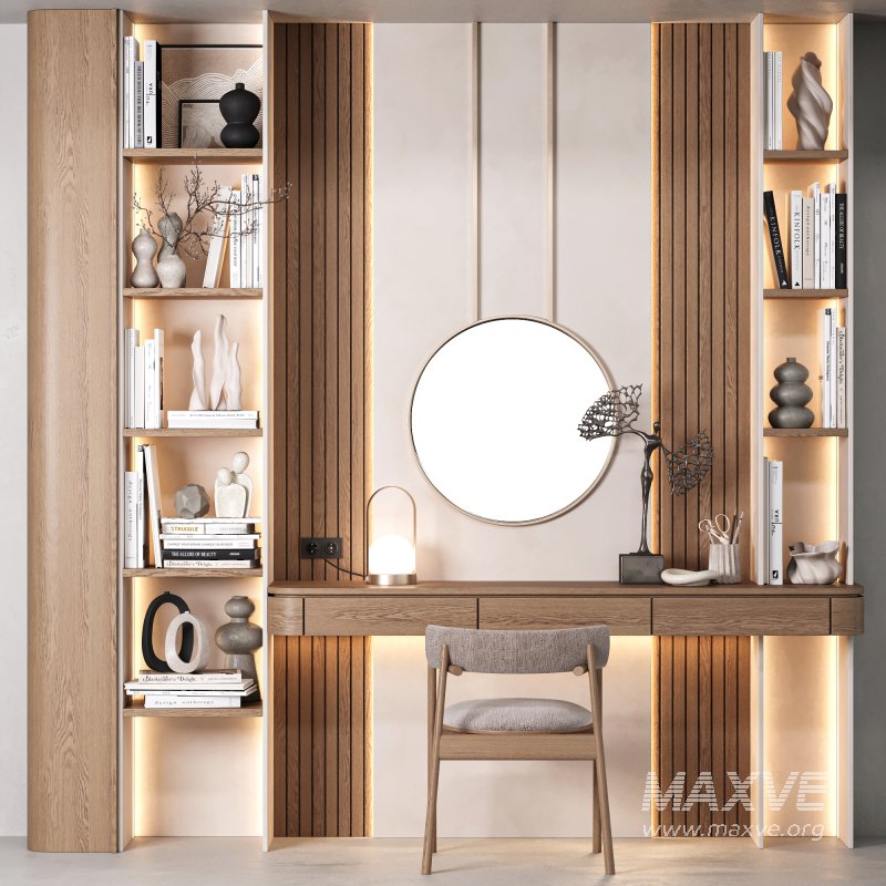 Modern_Minimalist_Wall_Mounted_Study - Image 2