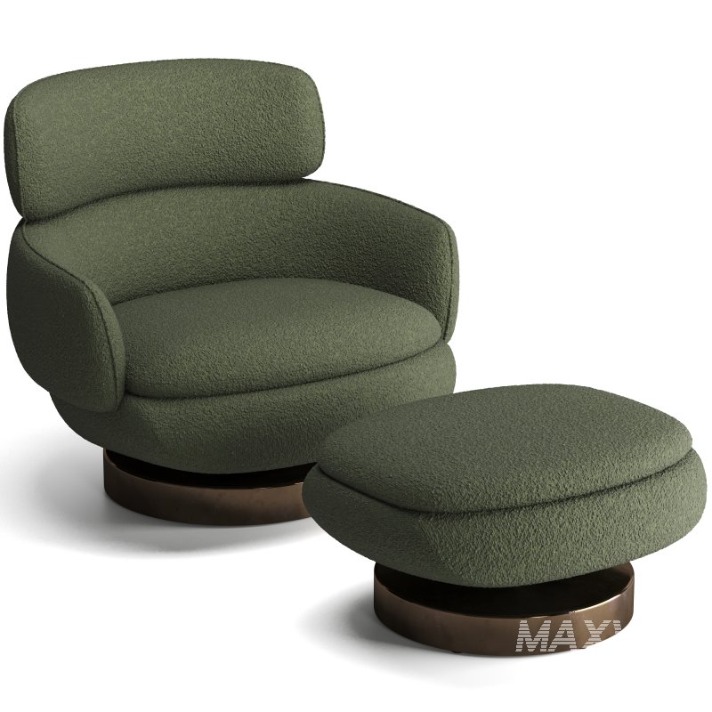 Minotti Vivienne Bergere Amchair - Image 3