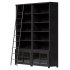 Admont Double Bookcase With Ladder - Thumbnail 1