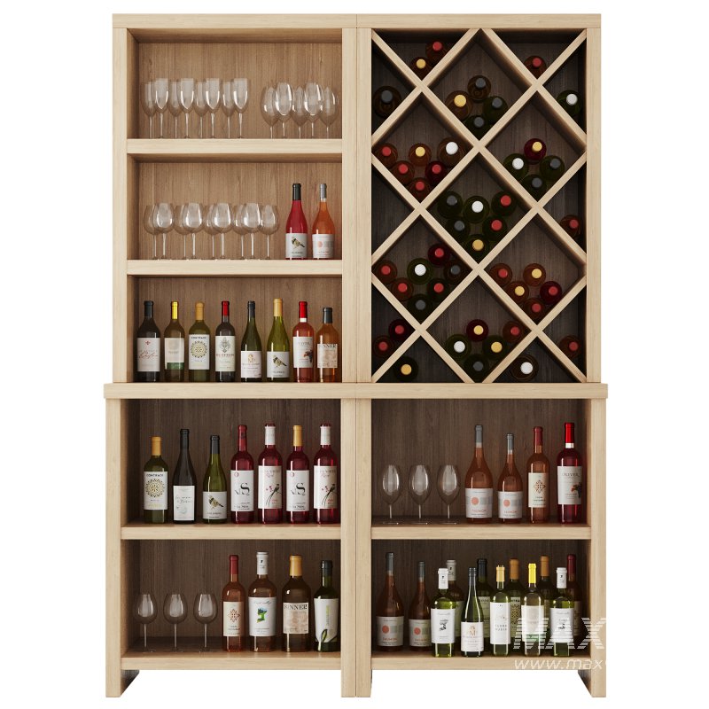 Bar Cabinet Set10 - Image 3