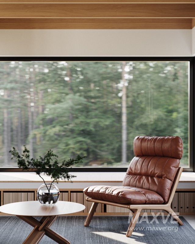 Modern living room dining room kitchen - Image 11