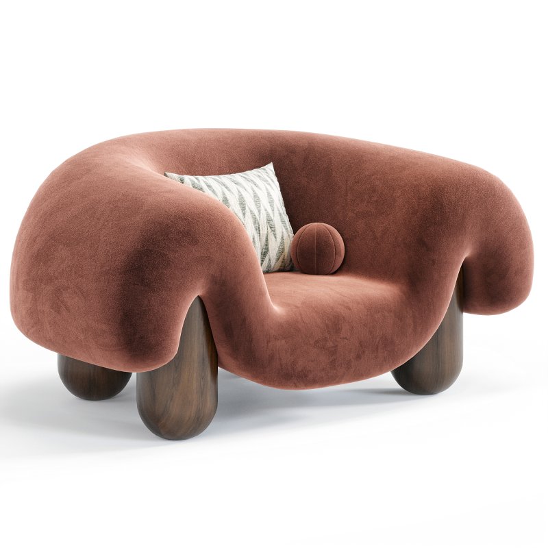 Lamb Armchair By Numo - Image 6