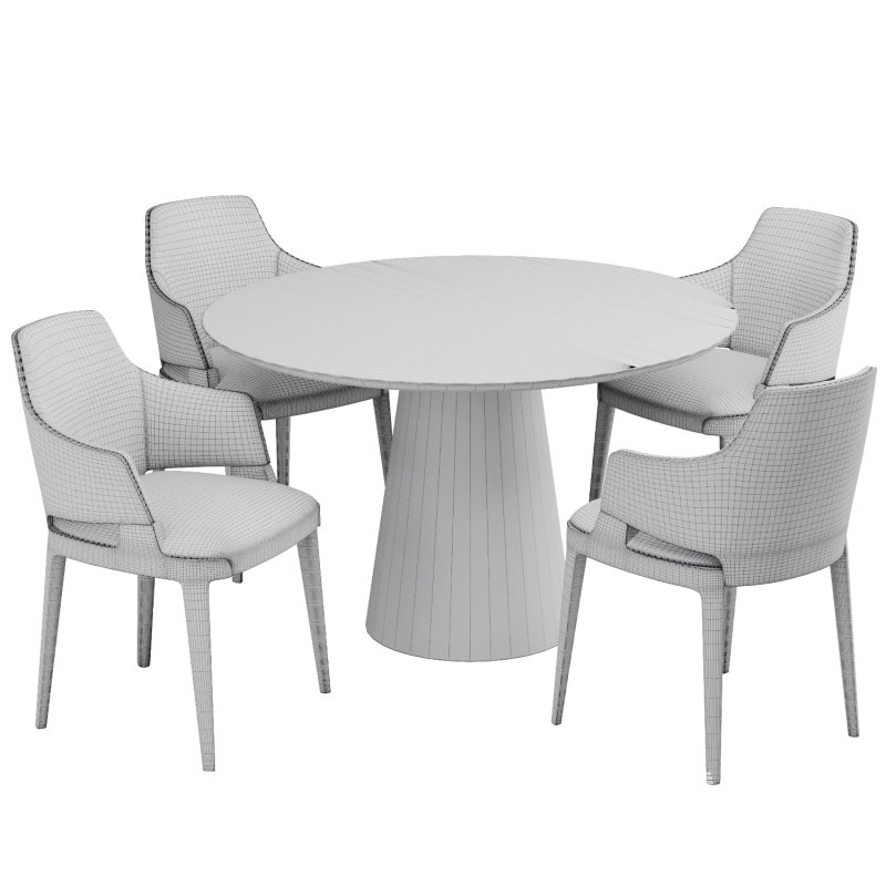 Dinning chair and table267 - Image 5