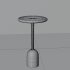 Modern Brass Side Table - Thumbnail 1