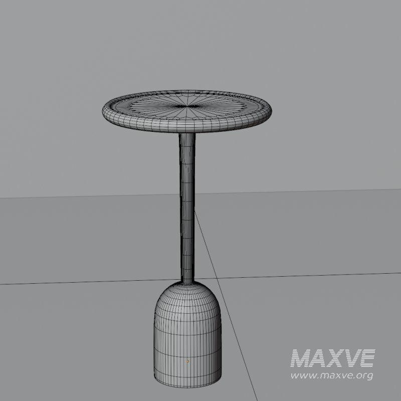 Modern Brass Side Table - Image 1